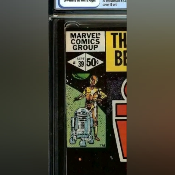 Star Wars CGC 9.2 Graded Comic #39 Dark Vader HIGH GRADE! - Picture 3 of 4